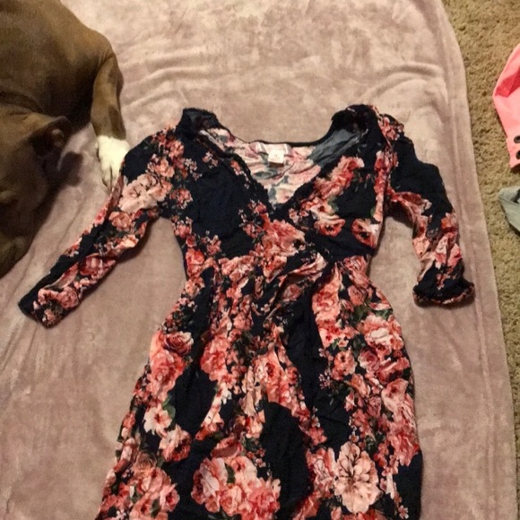 Band of Gypsies floral dress - Picture 3 of 3